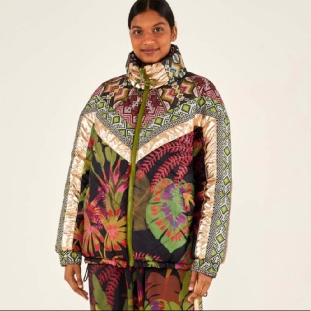 Farm rio - multi color - reversible jacket